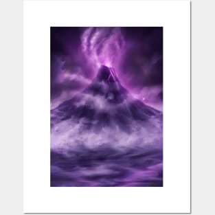 Magical Volcano Posters and Art